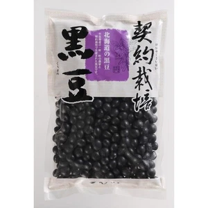 Asahi Contract-Grown Hokkaido Japanese Black Soy Beans アサヒ食品工業 契約栽培 北海道の黒豆 250g - Picture 1 of 2