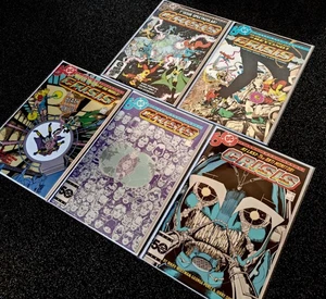 DC Comics Crisis on Infinite Earths Ltd Series #1 2 4 5 6 Foil Variant Bundle - Imagen 1 de 18
