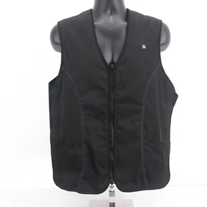 Arris Heated Vest Mens Size Large Adjustable Lightweight Black Full Zip USB - Picture 1 of 7