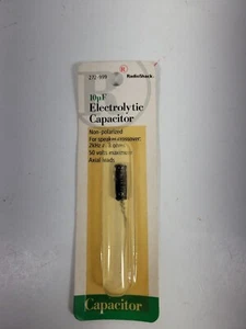 RadioShack 272-999, 10uF Electrolytic Capacitor For Speaker Crossover NIP NOS - Picture 1 of 5