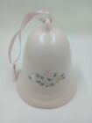 vintage pfaltzgraff remembrance Bell Stone Ware Flowers