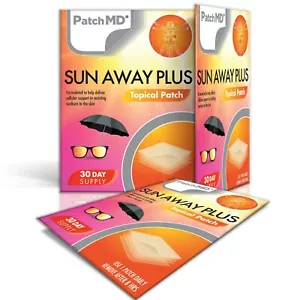 PatchMD Sun Away Plus / Topical Patch / 30 Day Supply - Brand New Vitamin patch - Picture 1 of 5