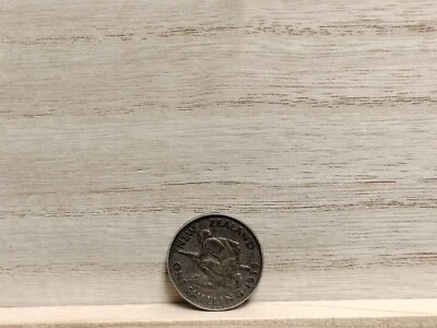 1935 1 Schilling New Zealand Silver Coin (George V) - Image 1 of 4