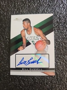 BILL RUSSELL #222/498 Topps Signature Basketball HOF Auto Card Boston Celtics  - Picture 1 of 14
