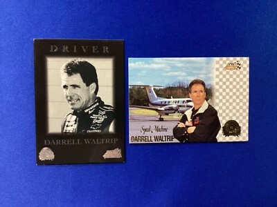 1996 Pinnacle Action Packed Silver Speed Darrell Waltrip #38 #61 HOF - Image 1 of 2