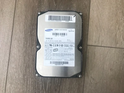 Samsung Spinpoint V6080 SV0813H 80GB IDE  5400rpm 2MB 3.5" Desktop Hard Drive - Image 1 of 4