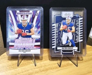 Buffalo Bills Dalton Kincaid 2 Card Rookie Set Absolute/Rookies And Stars - Picture 1 of 2