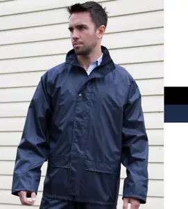 Result Herren Regenjacke versiegelte Nähte wasserdicht StormDri R227X NEU - Bild 1 von 3