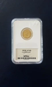 Polen 5 Zlotych Zloty 2020 UNC MS 66 - Bild 1 von 4