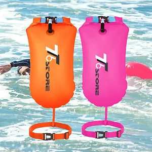 Boya de natación flotante de remolque de 2 colores - Equipo de seguridad de alta visibilidad para deportes en aguas abiertas - Imagen 1 de 20