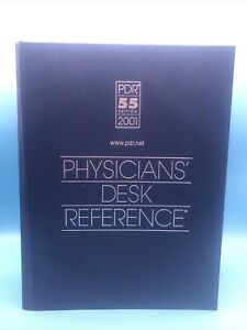 Physicians' Desk Reference PDR #55 Edition - 2001 Hardcover Book Heavy Doctors