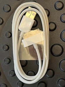 Charging USB Cable Charger Data Lead for Apple iPhone 4, 4S, 3GS, iPod, iPad 2 1 - Zdjęcie 1 z 2