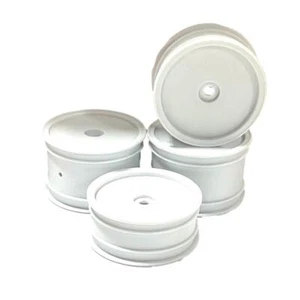Juego de 4 ruedas Quasi Speed 2.2 (2 delanteras - 2 traseras) 12 mm hexagonales blancas QS-1612WH - Imagen 1 de 1