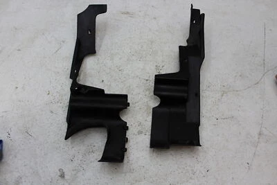 1989 HONDA PC800 PACIFIC COAST (#292) ENGINE HEAT SHIELD PLATE COVER GUARD L & R Foto 1 de 4