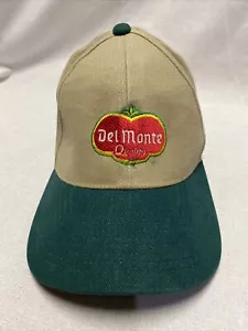 Herren Mütze Kappe Del Monte verstellbar Werbung erhöhter Aufnäher Bauer K Produkte Vintage - Bild 1 von 12