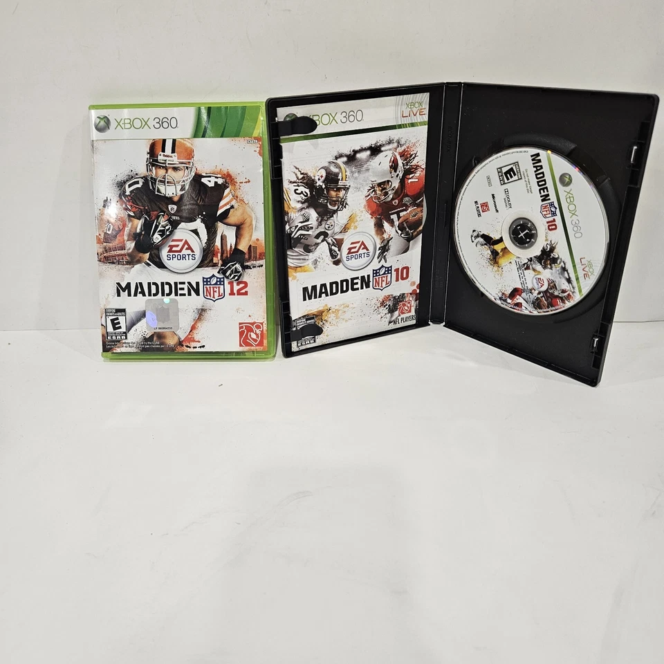 Madden NFL 10 & 12 (Microsoft Xbox 360) - Image 1 of 1
