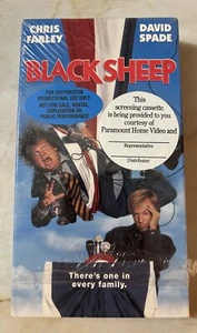 Black Sheep VHS Promo Screener Chris Farley David Spade - Imagen 1 de 6