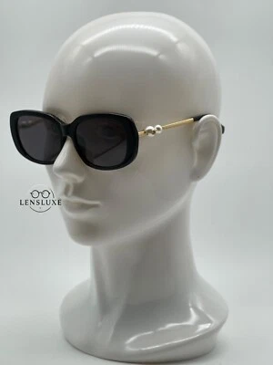 Gafas de sol CHANEL CH5427-H negras cuadradas perla lentes grises - nuevas y auténticas Foto 1 de 2