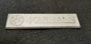 VW Volkswagen OEM Cabriolet KARMANN Edition Emblem Logo  155 853 901 - Picture 1 of 6