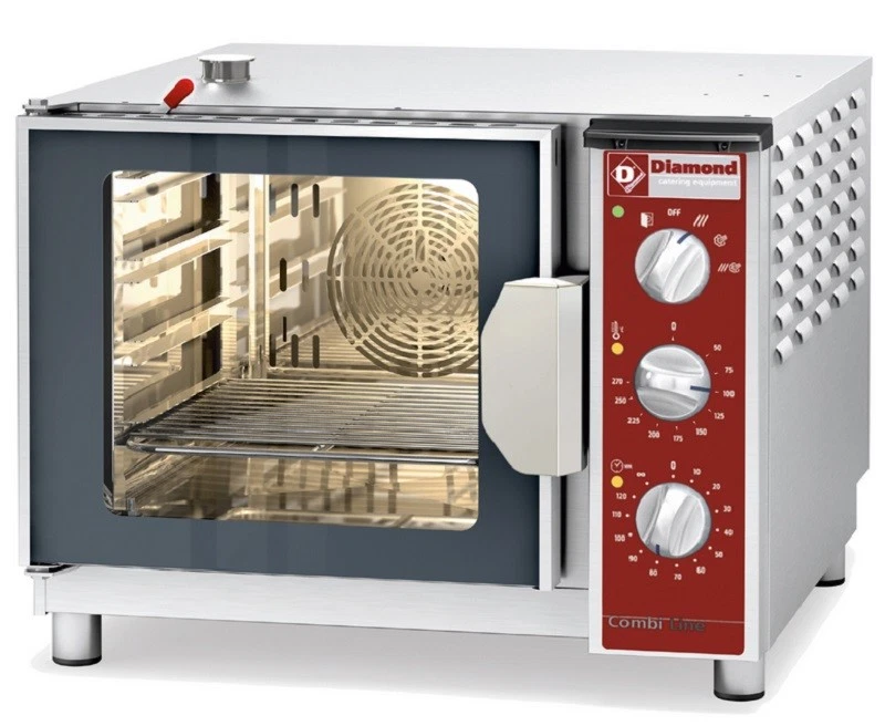 Kombidämpfer Konvektionsofen Heißluftofen mit Beschwadung für 4 x GN2/3  - Bild 1 von 1