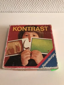 Kontrast Ravensburger 1980 Bildkarten Legespiel 1-4 Spieler Kinder - Bild 1 von 2