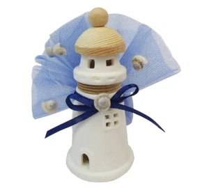 Bomboniere Matrimonio Linea Mare Sacchetto Faro Led - Foto 1 di 1