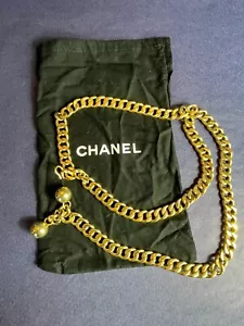 Chanel Rare Vintage Chain Belt - Picture 1 of 4