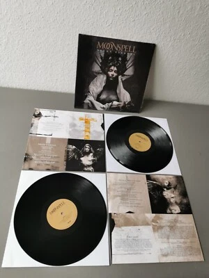 MOONSPELL original black Vinyl 2LP Night Eternal (2009 Steamhammer Rec. Germany) - Image 1 of 2