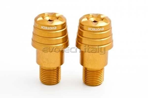 EVOTECH CONTRAPPESI BILANCIERI MANUBRIO ORO YAMAHA FZ1 FAZER 2006-2016 - Immagine 1 di 1