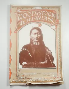 The Woodstock Aquarian Vol II #1 1971 Hippie Underground Counterculture New Age - Picture 1 of 9