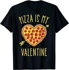 T-Shirt Pizza Is My Valentine Valentinstag Herz Peperoni Liebhaber