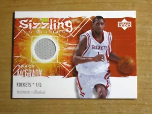 TRACY McGRADY 2005-06 Upper Deck Rookie Debut SIZZLING Swatches GAME-USED #SS-TM - Picture 1 of 7