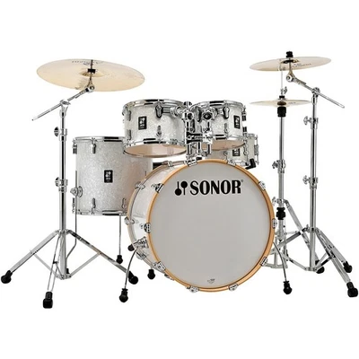 SONOR AQ2 Studio Maple 5-Piece Shell Pack White Marine Pearl - Image 1 of 2