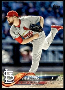 2018 Topps #686 Bud Norris St. Louis Cardinals Baseball - Picture 1 of 2