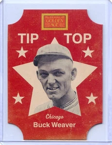 2013 Panini Golden Age Tip Top Bread Labels NO.5 Buck Weaver - Picture 1 of 3