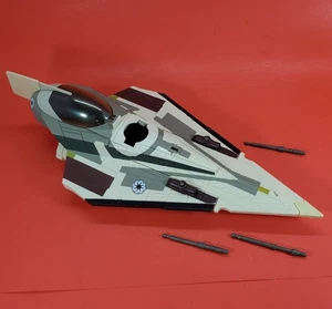 Star Wars 3,75" Rise of Boba Fett Mace Windu Jedi Starfighter Komplettfahrzeug - Bild 1 von 4