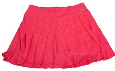 Prince Hot Rosa Plisado Skort Talla Pequeña Tenis Golf Pickleball Deportes Atléticos Foto 1 de 4