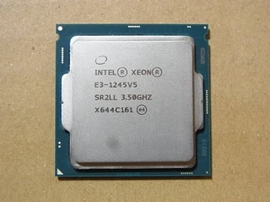 Intel Xeon E3-1245 V5 SR2LL 3.50GHz Skylake-S LGA1151 4 cores 8 threads (Ci1174 - Picture 1 of 5