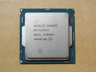 Intel Xeon E3-1245 V5 SR2LL 3.50GHz Skylake-S LGA1151 4 cores 8 threads (Ci1174 - Image 1 of 4