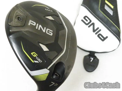 PING G430 Max Fairway 21°  7 Wood Alta 65 Black Regular Flex +Cover   CLEAN - Image 1 of 4