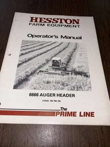 Hesston 6666 Erdbohrer Schneidwerk Bedienungsanleitung - Bild 1 von 3