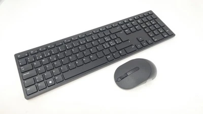Dell KM5221W Black SWISS Pro Wireless Keyboard & Mouse Combo - 519XF - Image 1 of 4