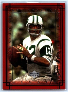 2000 Upper Deck - Joe Namath NFL Legends #M6 - Picture 1 of 2