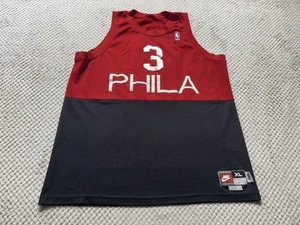 Camiseta De Colección Nike Rewind Allen Iverson Philadelphia 76ers NBA Hombres Talla XL Sixers - Imagen 1 de 11