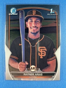 Rayner Arias 2023 Bowman Chrome #BCP-222 RC San Francisco Giants - Bild 1 von 2