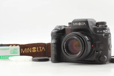 [Near MINT] Minolta α-9 a-9 Maxxum Dynax Film Camera 50mm f/1.4 Lens From JAPAN - Image 1 of 4