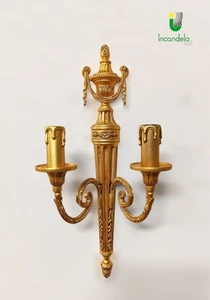 444 Applique classico di Ilar in otttone decoro oro francese - Foto 1 di 1