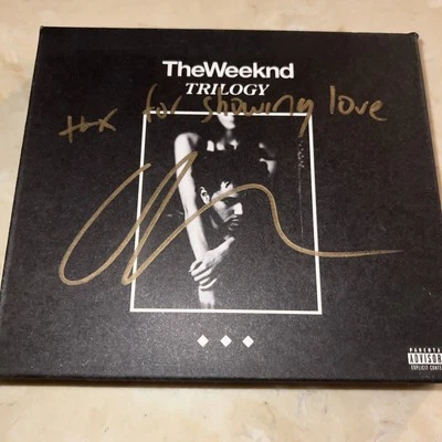 GRAIL SIGNED The Weeknd - TRILOGY Autograph CD - Image 1 of 4