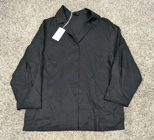 NEU COS Damen 100 % Tencel Lyocell Knopfleiste Hemd Größe UK 12 Bluse Langarm - Bild 1 von 7