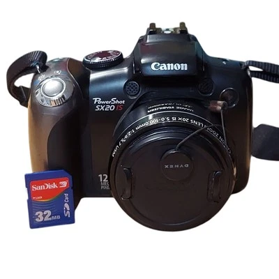 Cámara digital Canon PowerShot SX20 IS 12,1 MP + estuche/SD/manual/tripod Foto 1 de 4